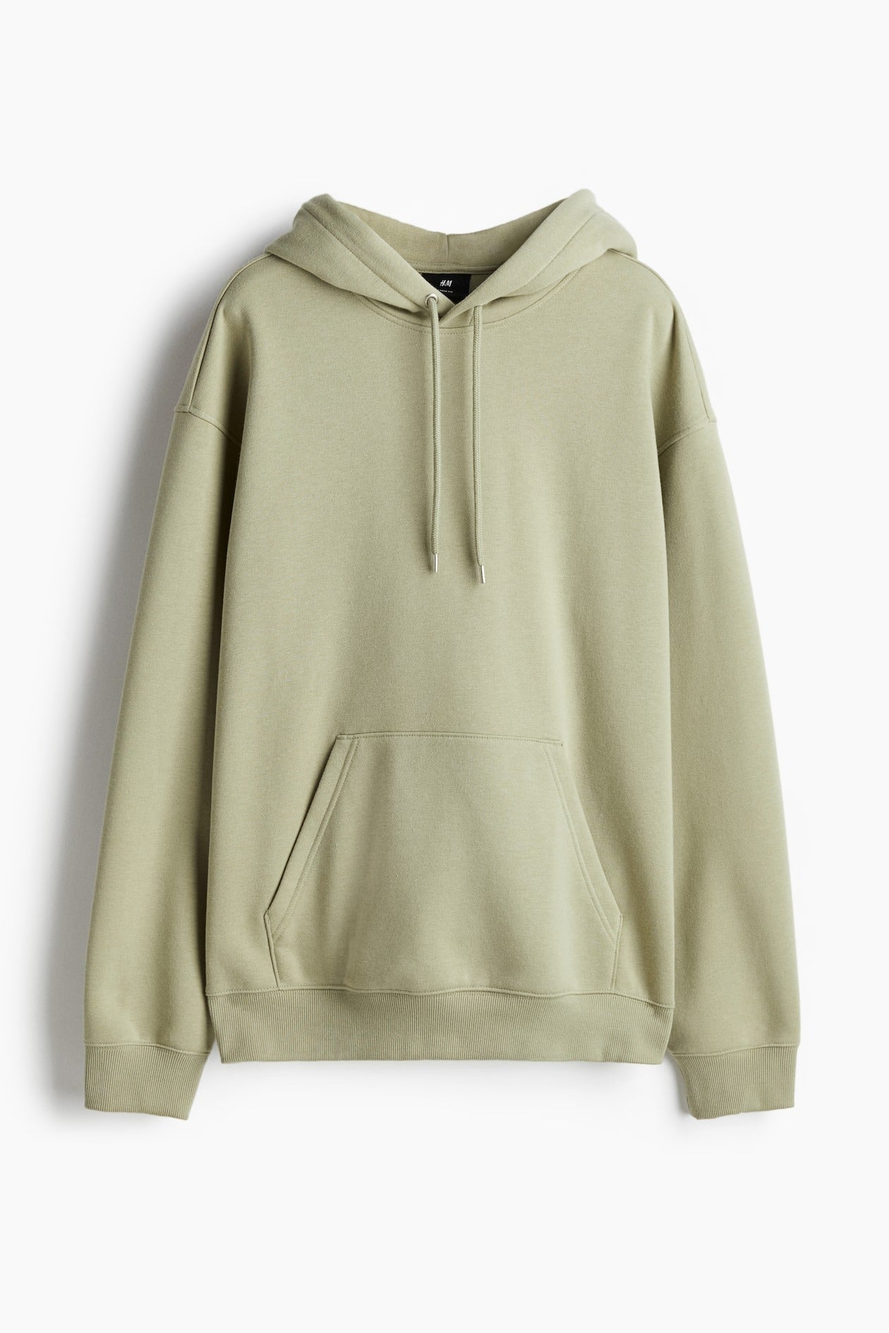 H&M Men’s Olive Green Loose Fit Hoodie